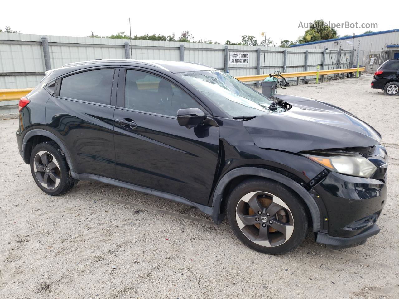 2018 Honda Hr-v Exl Black vin: 3CZRU6H70JM702845