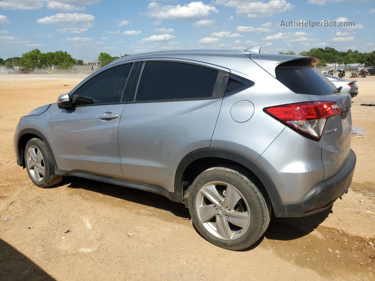 2019 Honda Hr-v Exl Silver vin: 3CZRU6H70KM720134