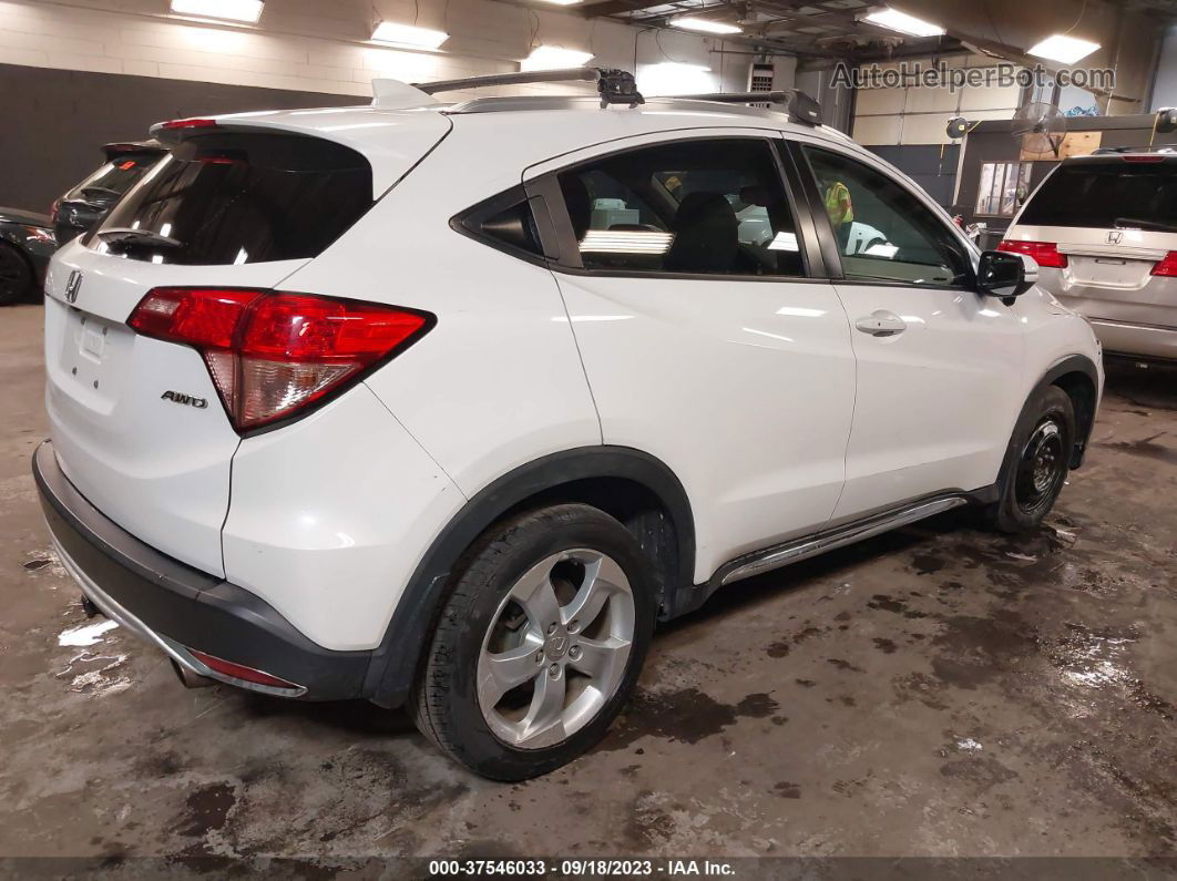 2016 Honda Hr-v Ex-l W/navi White vin: 3CZRU6H71GM747401