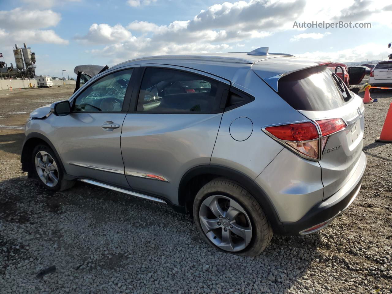 2016 Honda Hr-v Exl Silver vin: 3CZRU6H71GM757247