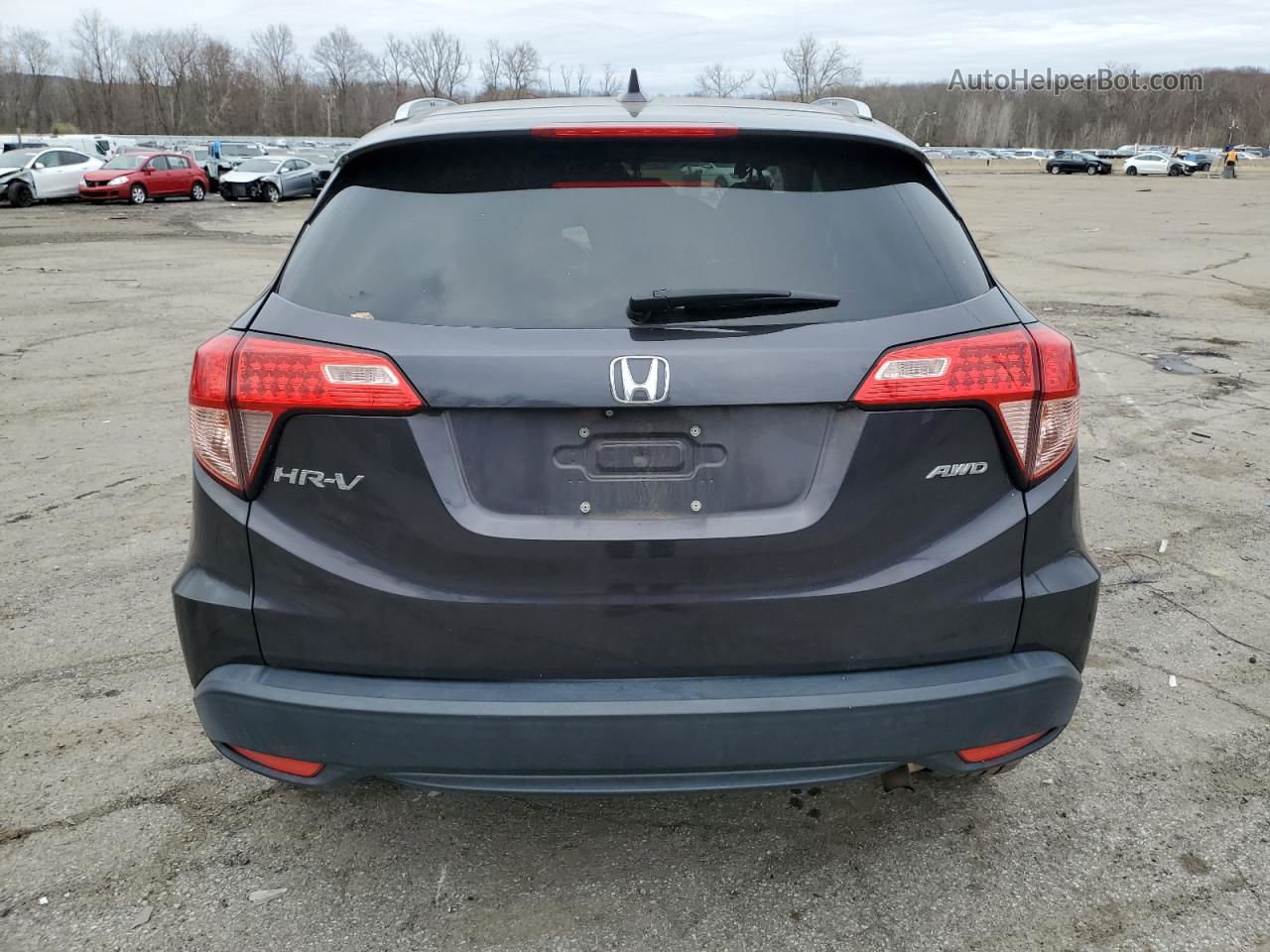 2016 Honda Hr-v Exl Угольный vin: 3CZRU6H71GM758883