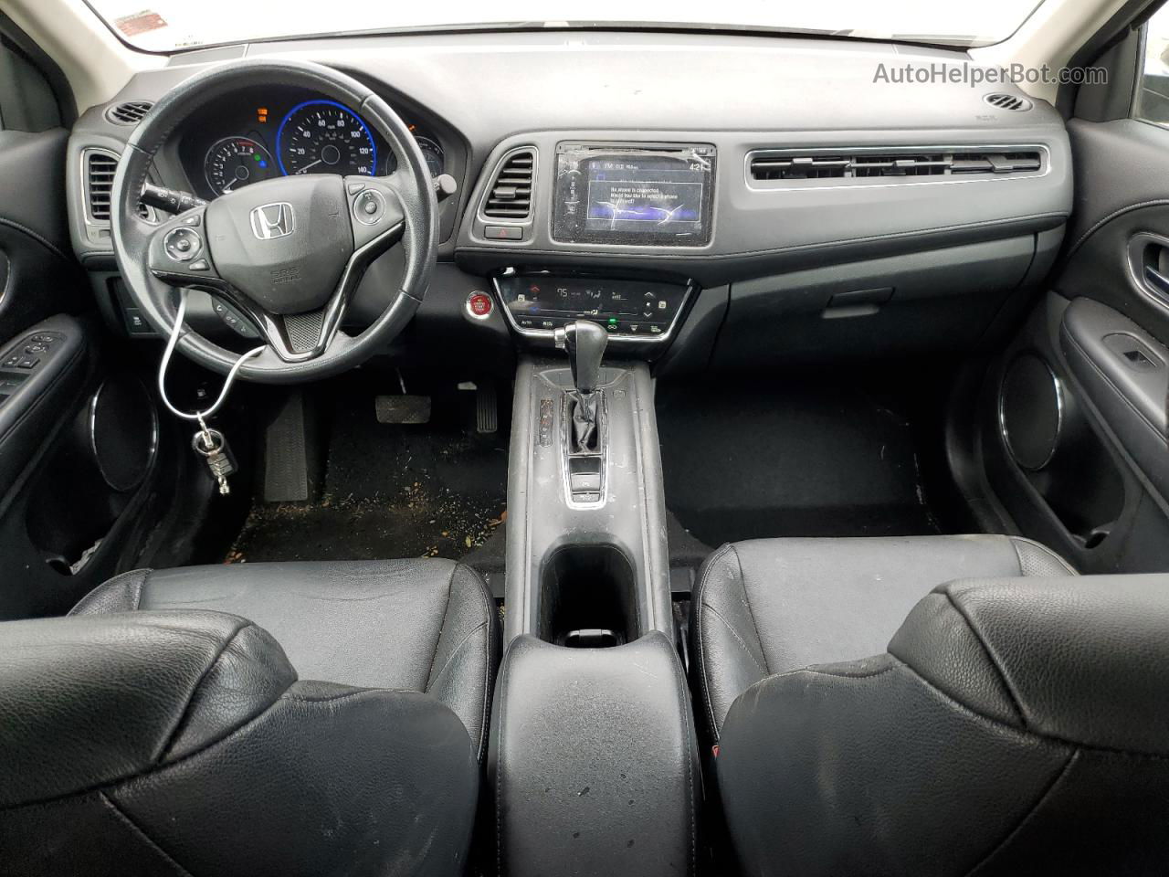 2016 Honda Hr-v Exl Угольный vin: 3CZRU6H71GM758883