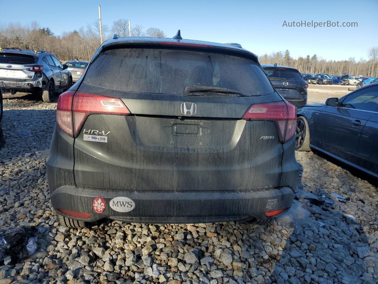 2017 Honda Hr-v Exl Green vin: 3CZRU6H71HM730096