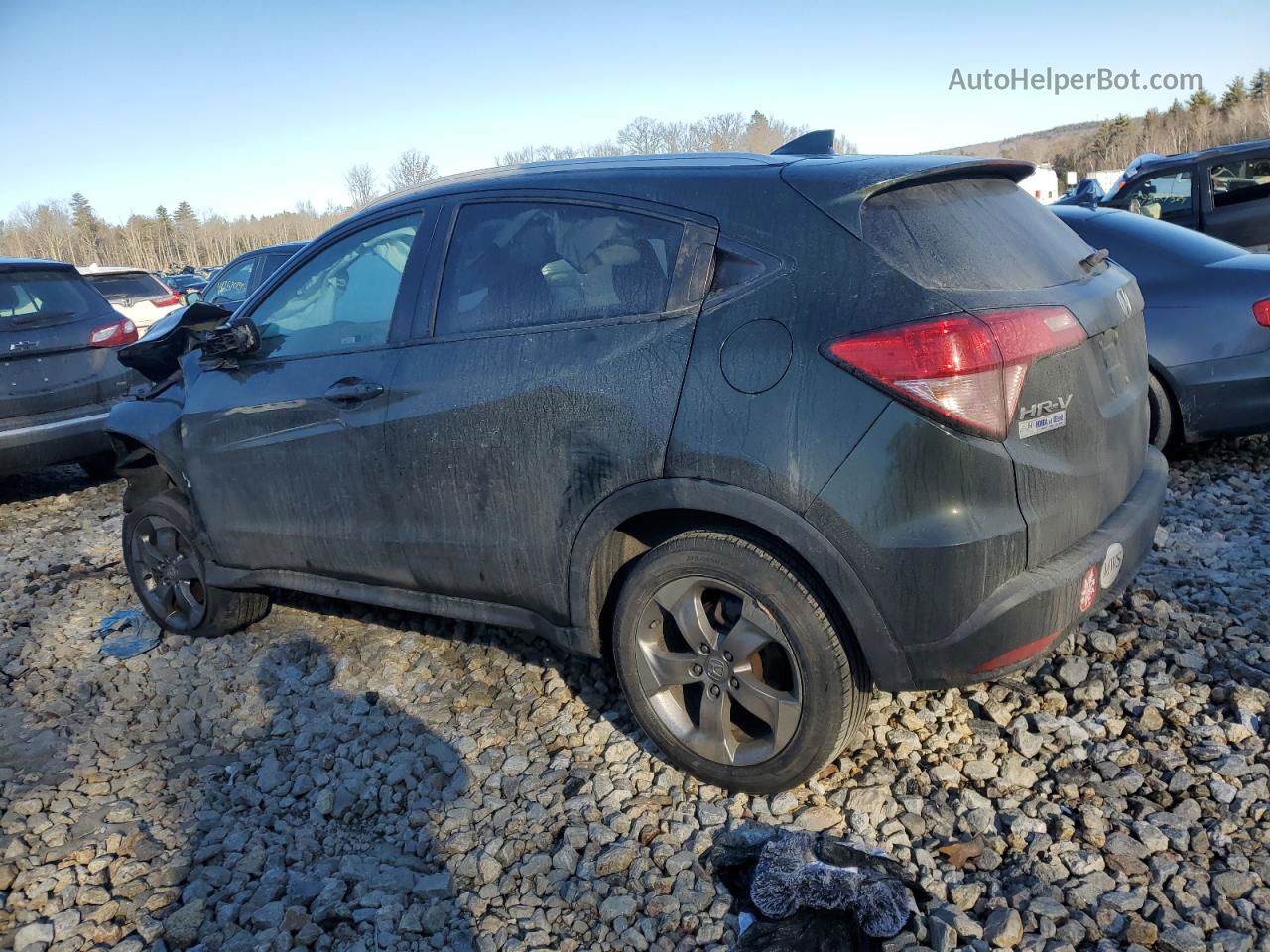 2017 Honda Hr-v Exl Green vin: 3CZRU6H71HM730096