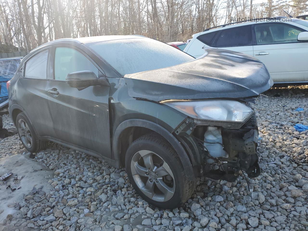 2017 Honda Hr-v Exl Green vin: 3CZRU6H71HM730096