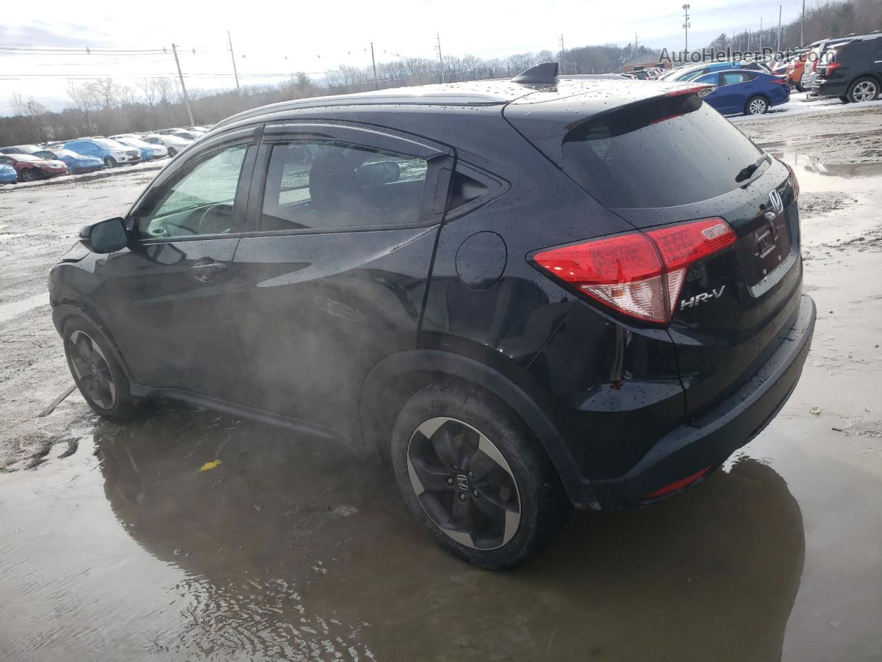 2018 Honda Hr-v Exl Black vin: 3CZRU6H71JM702241