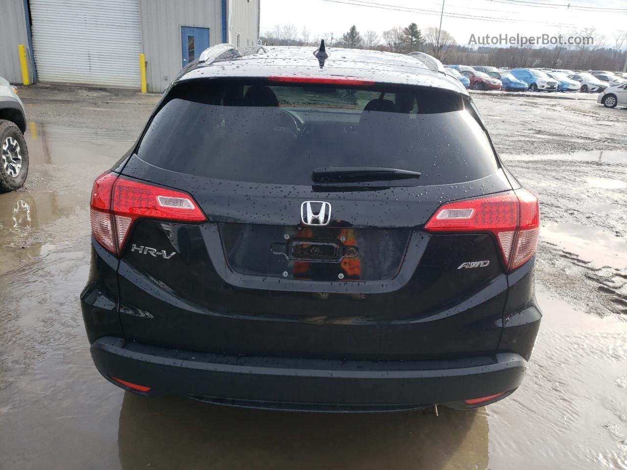 2018 Honda Hr-v Exl Black vin: 3CZRU6H71JM702241