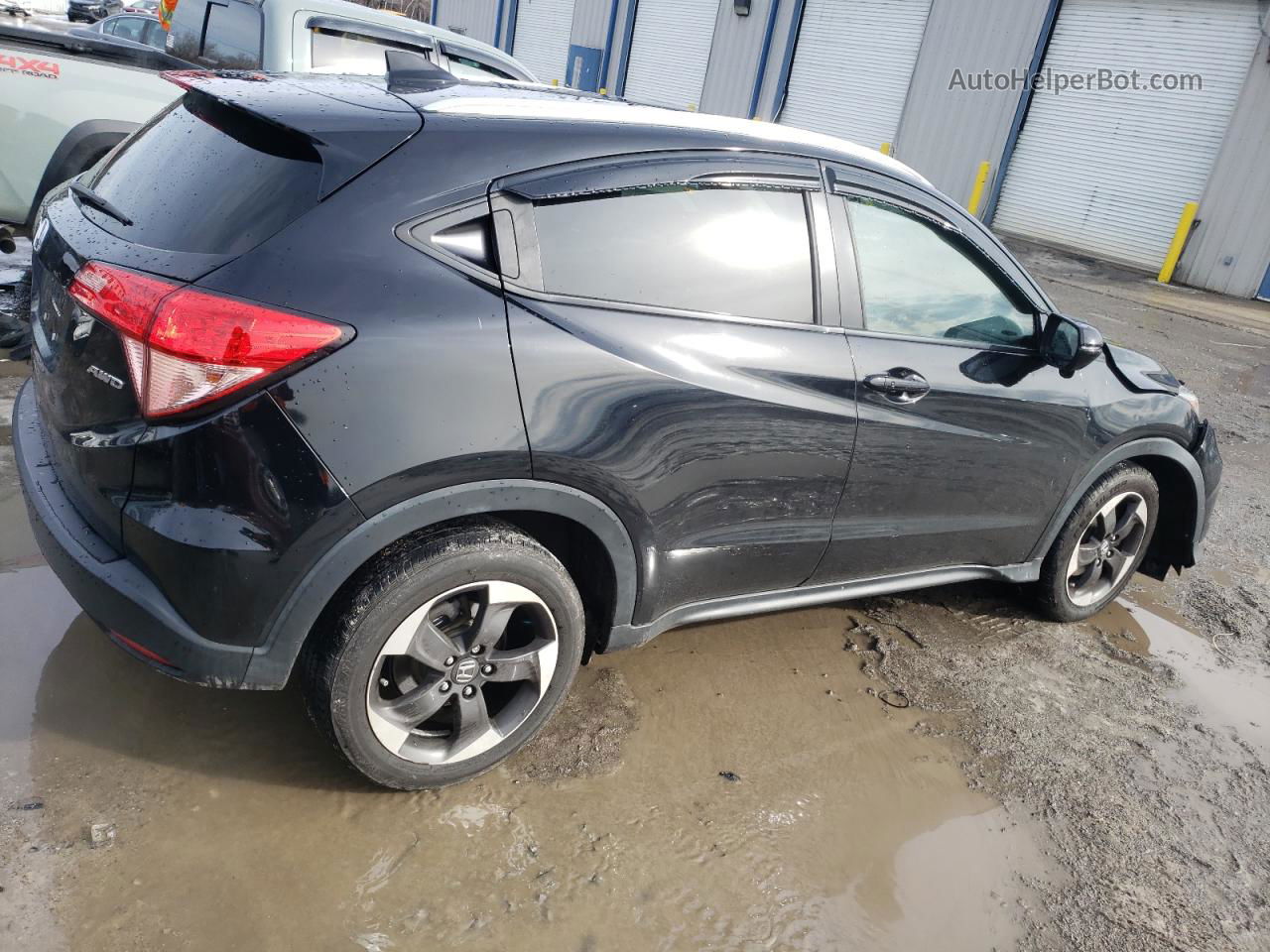 2018 Honda Hr-v Exl Black vin: 3CZRU6H71JM702241