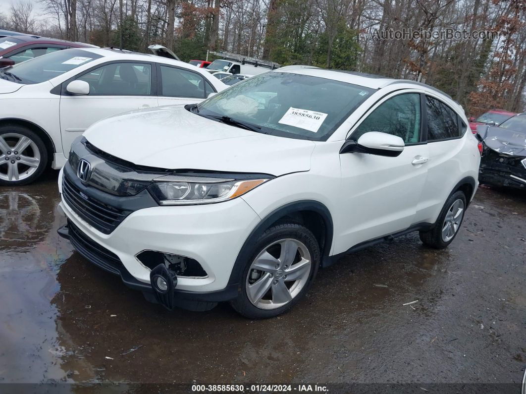 2019 Honda Hr-v Ex-l Белый vin: 3CZRU6H71KM722426