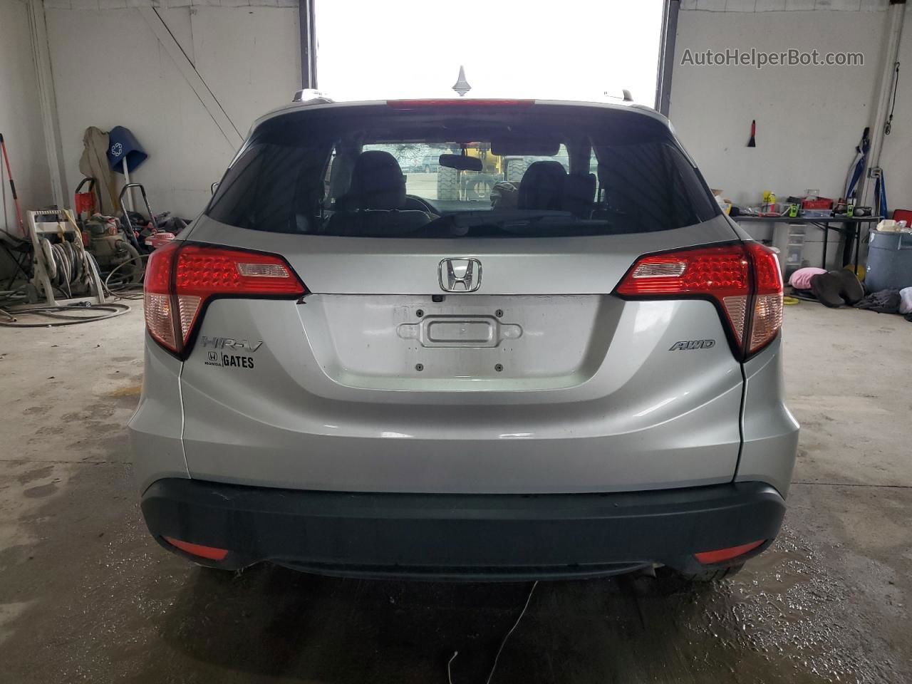 2016 Honda Hr-v Exl Серебряный vin: 3CZRU6H72GM734687