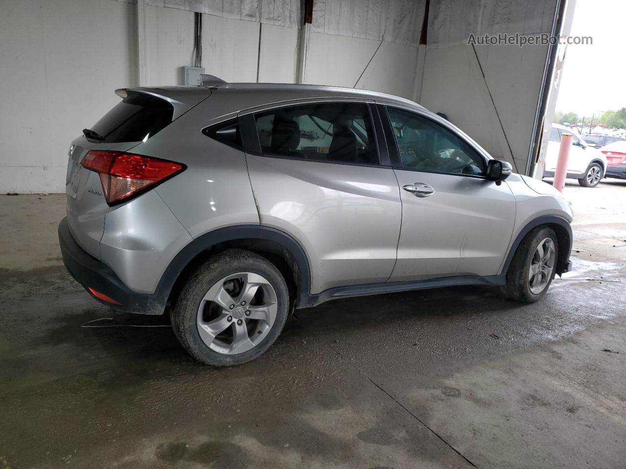 2016 Honda Hr-v Exl Silver vin: 3CZRU6H72GM734687