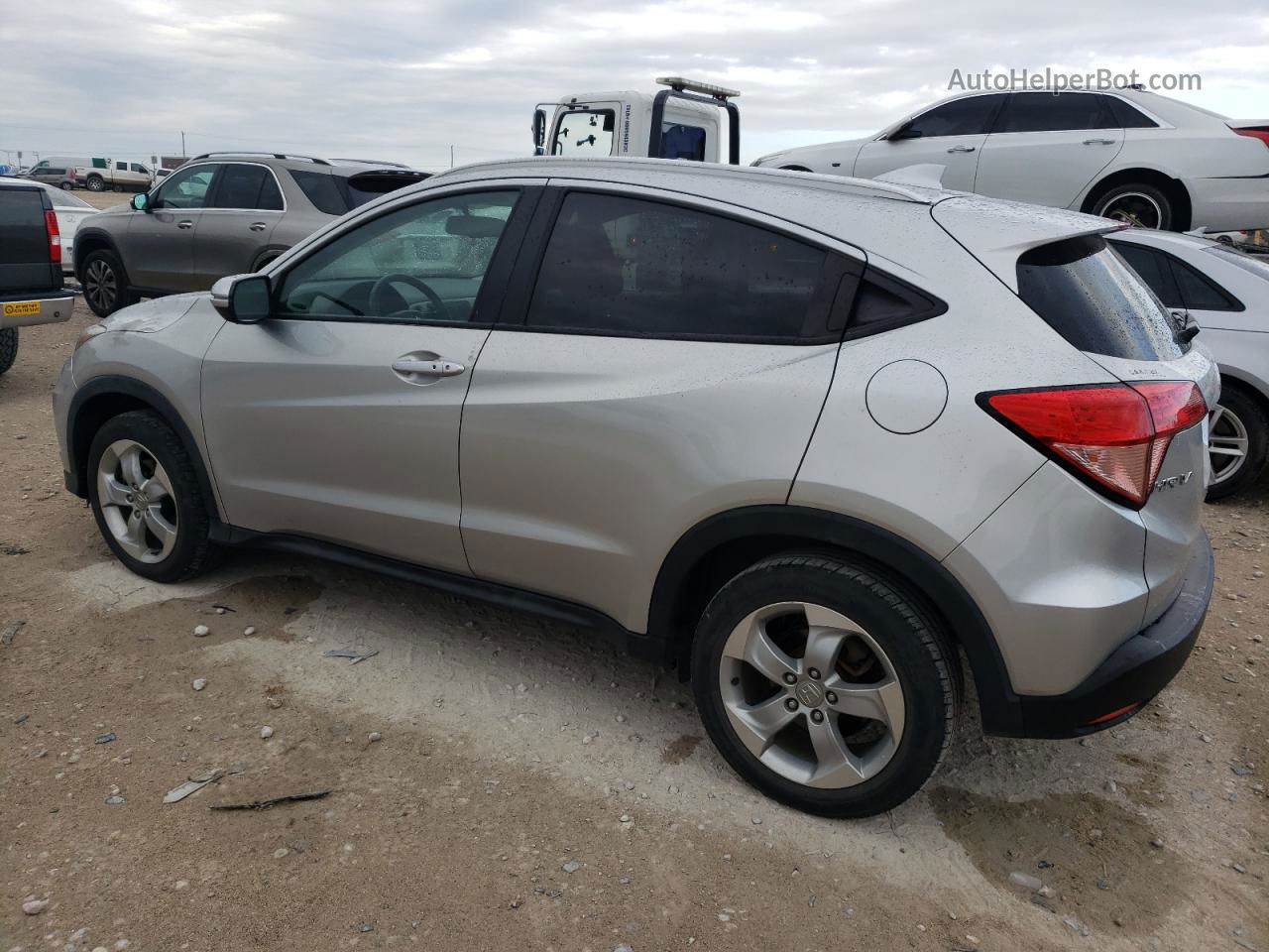 2016 Honda Hr-v Exl Серебряный vin: 3CZRU6H72GM741090