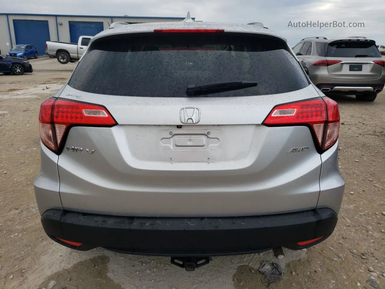 2016 Honda Hr-v Exl Silver vin: 3CZRU6H72GM741090