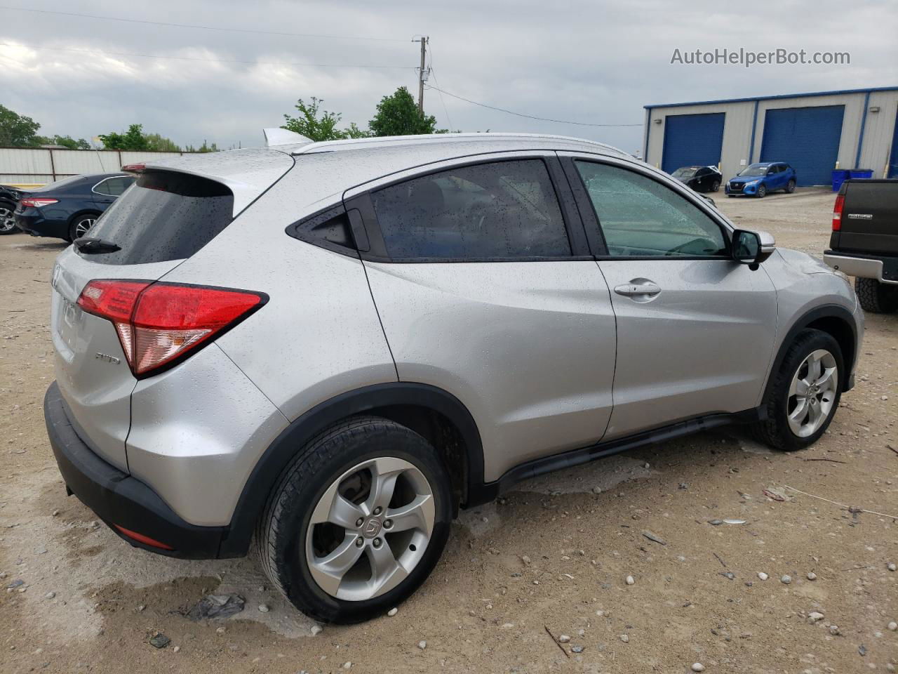 2016 Honda Hr-v Exl Серебряный vin: 3CZRU6H72GM741090