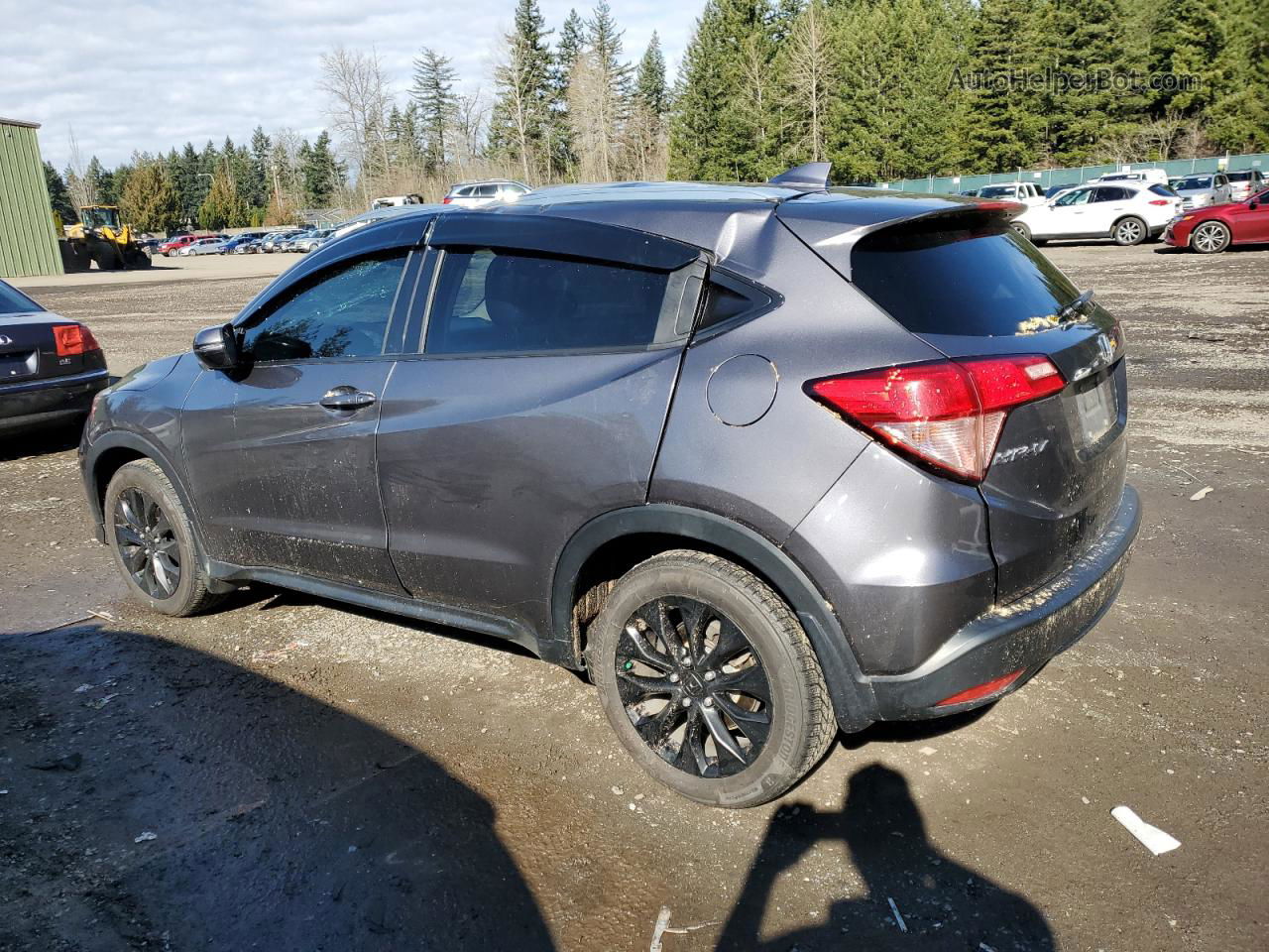 2016 Honda Hr-v Exl Gray vin: 3CZRU6H72GM769956