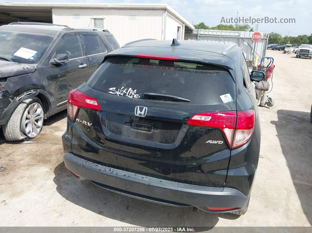 2017 Honda Hr-v Ex-l Navi Черный vin: 3CZRU6H72HM707863