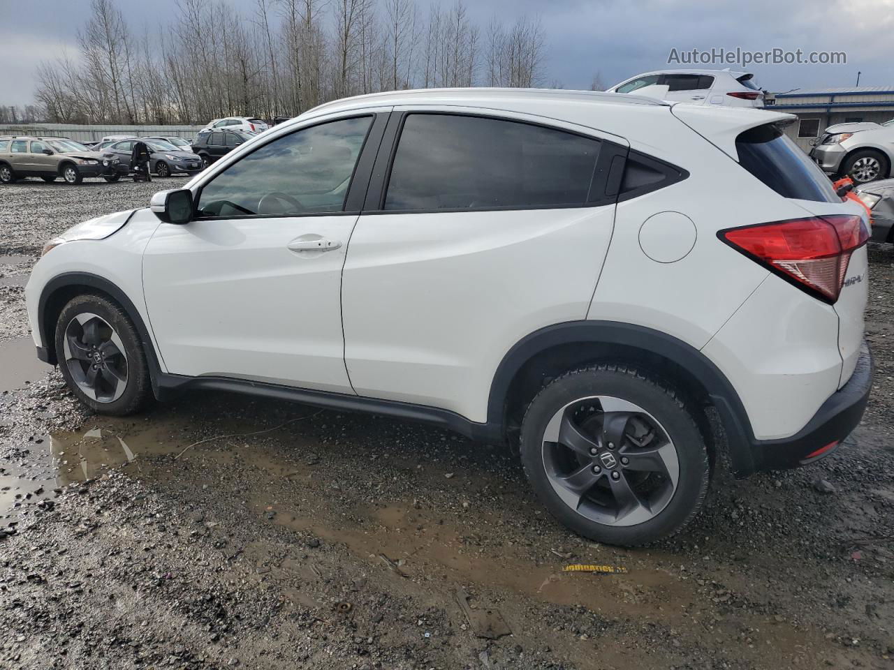 2018 Honda Hr-v Exl White vin: 3CZRU6H72JM700451