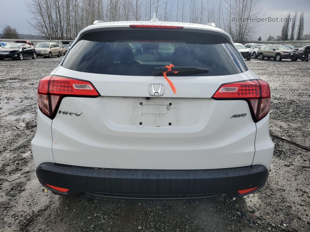 2018 Honda Hr-v Exl White vin: 3CZRU6H72JM700451