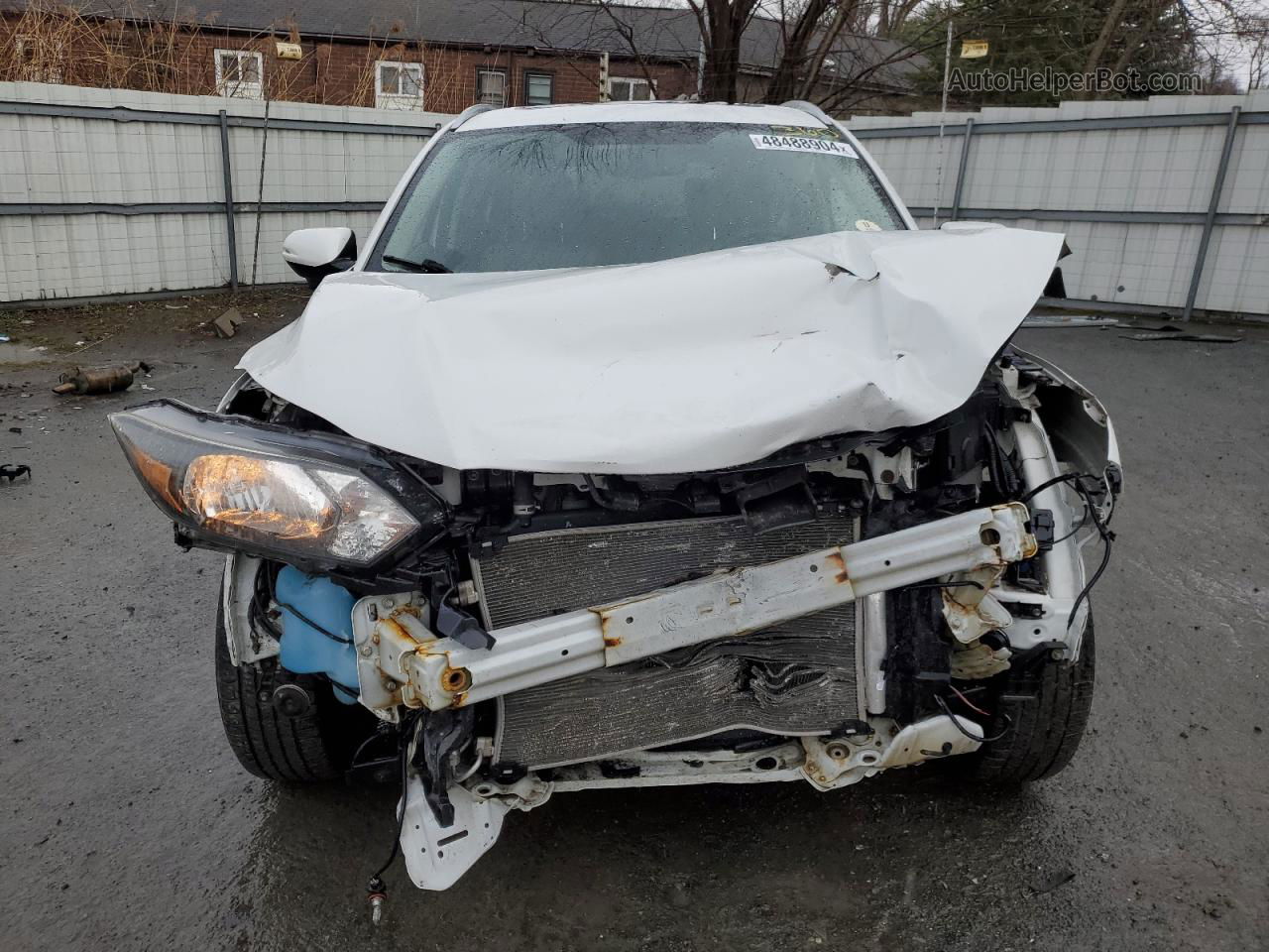 2018 Honda Hr-v Exl White vin: 3CZRU6H72JM710204