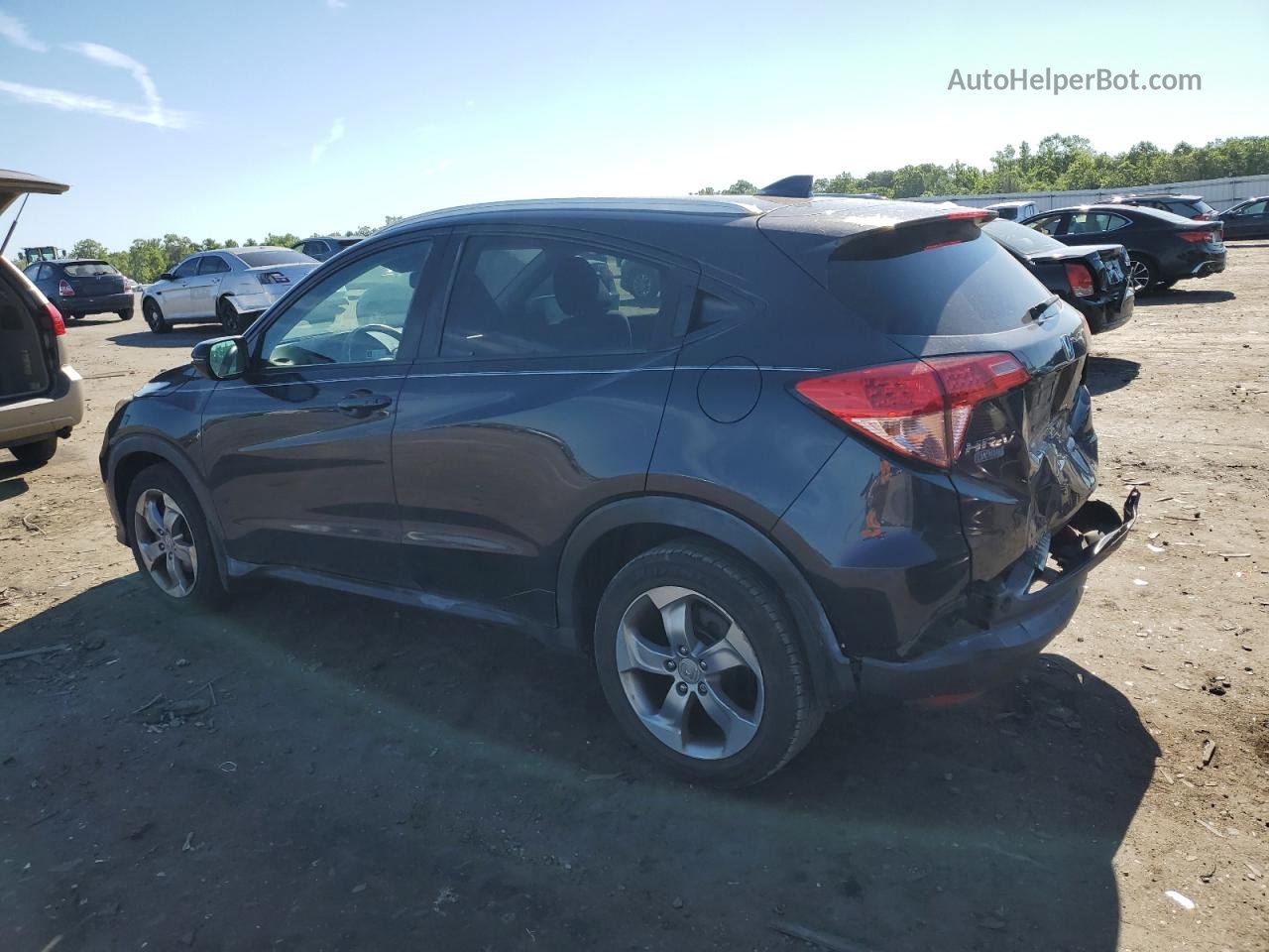 2018 Honda Hr-v Exl Black vin: 3CZRU6H72JM713104