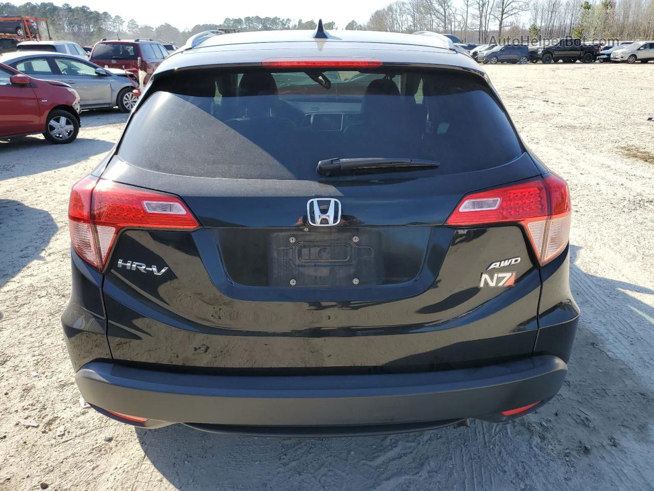 2018 Honda Hr-v Exl Black vin: 3CZRU6H72JM727665