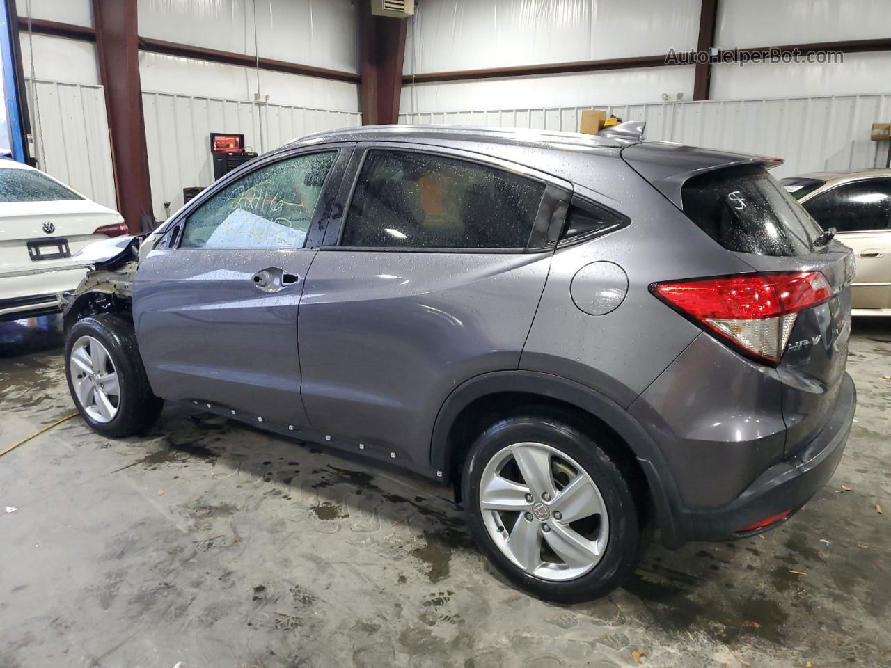 2019 Honda Hr-v Exl Gray vin: 3CZRU6H72KM703187