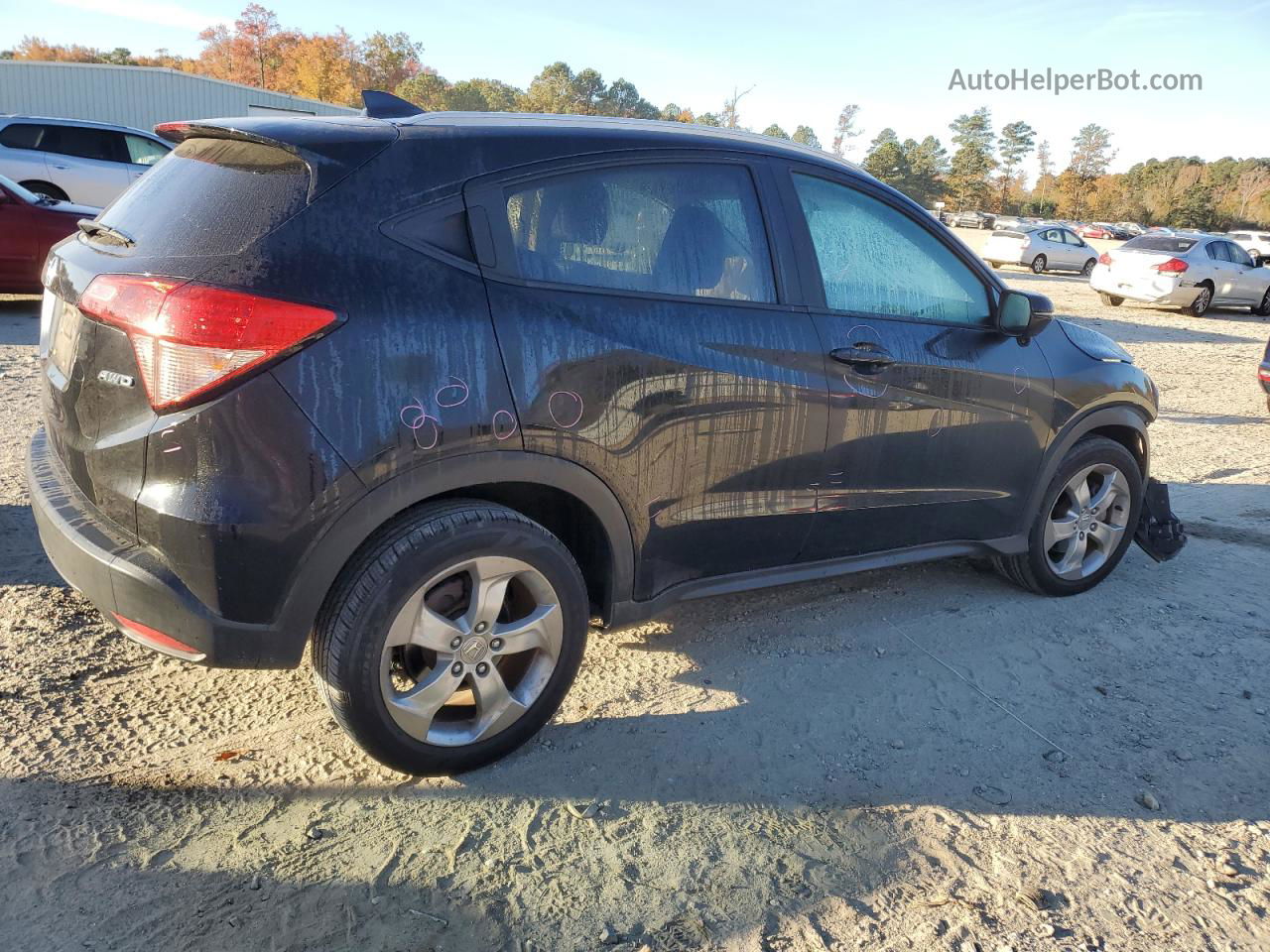 2016 Honda Hr-v Exl Black vin: 3CZRU6H73GM705778