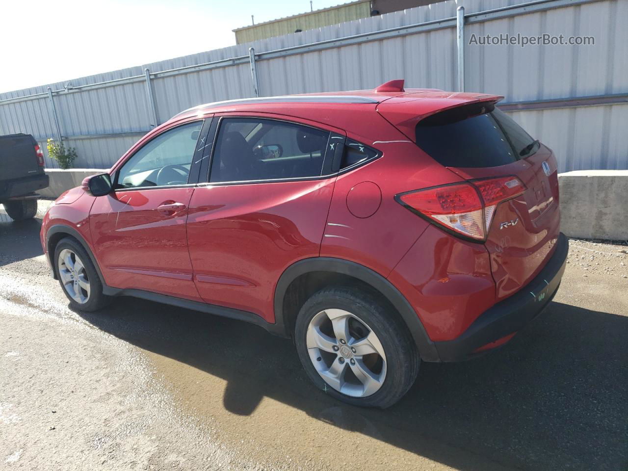 2016 Honda Hr-v Exl Red vin: 3CZRU6H73GM709832