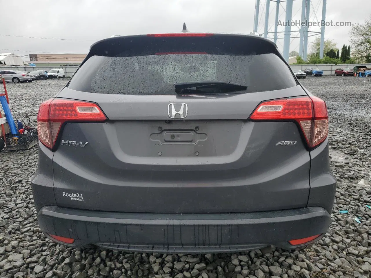 2017 Honda Hr-v Exl Gray vin: 3CZRU6H73HM705829