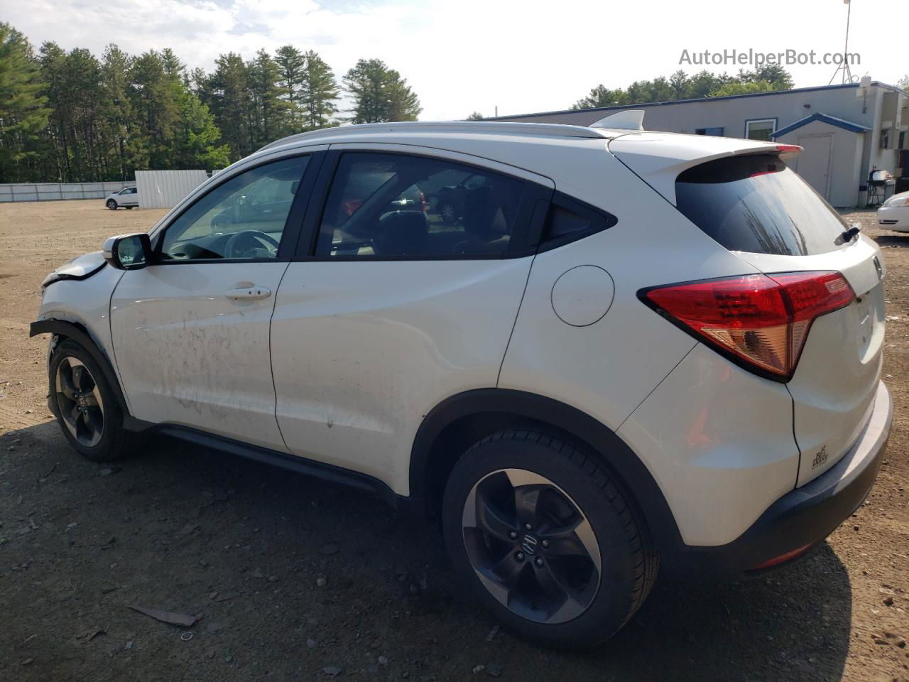 2018 Honda Hr-v Exl White vin: 3CZRU6H73JM716674