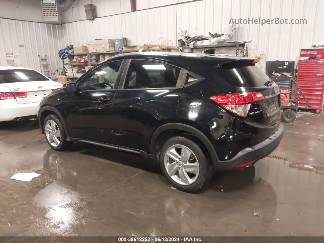 2019 Honda Hr-v Ex-l Black vin: 3CZRU6H73KM708950