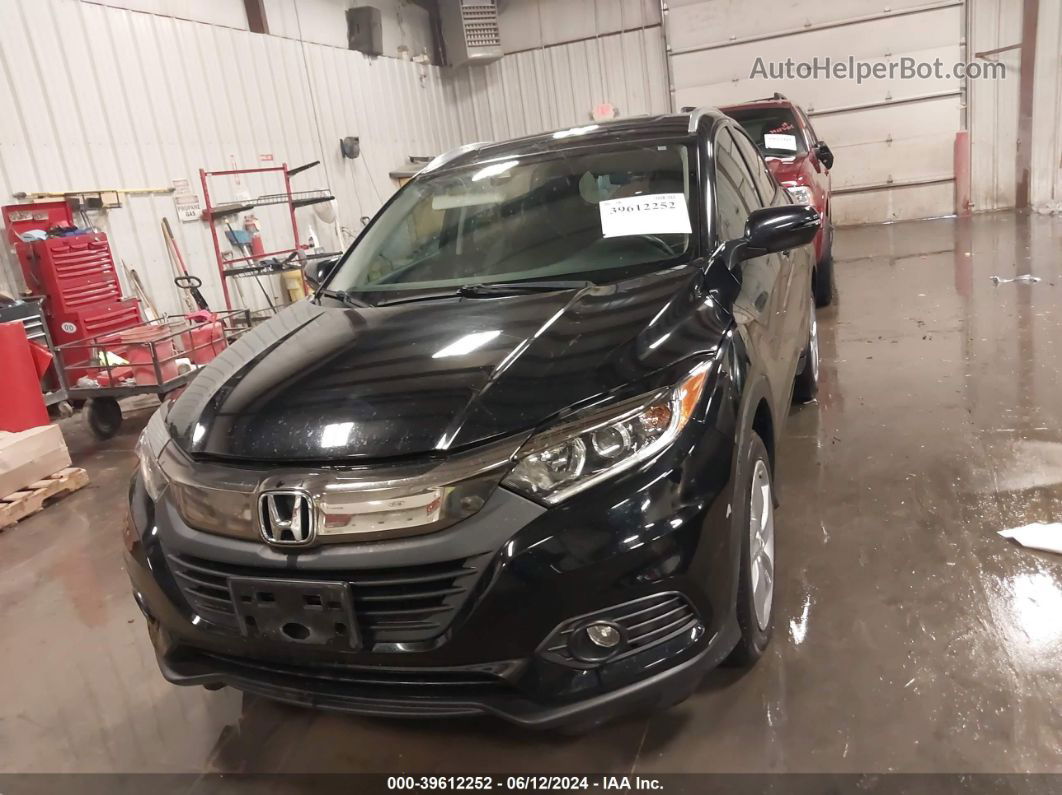 2019 Honda Hr-v Ex-l Black vin: 3CZRU6H73KM708950