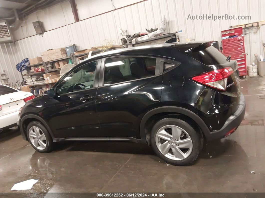 2019 Honda Hr-v Ex-l Black vin: 3CZRU6H73KM708950