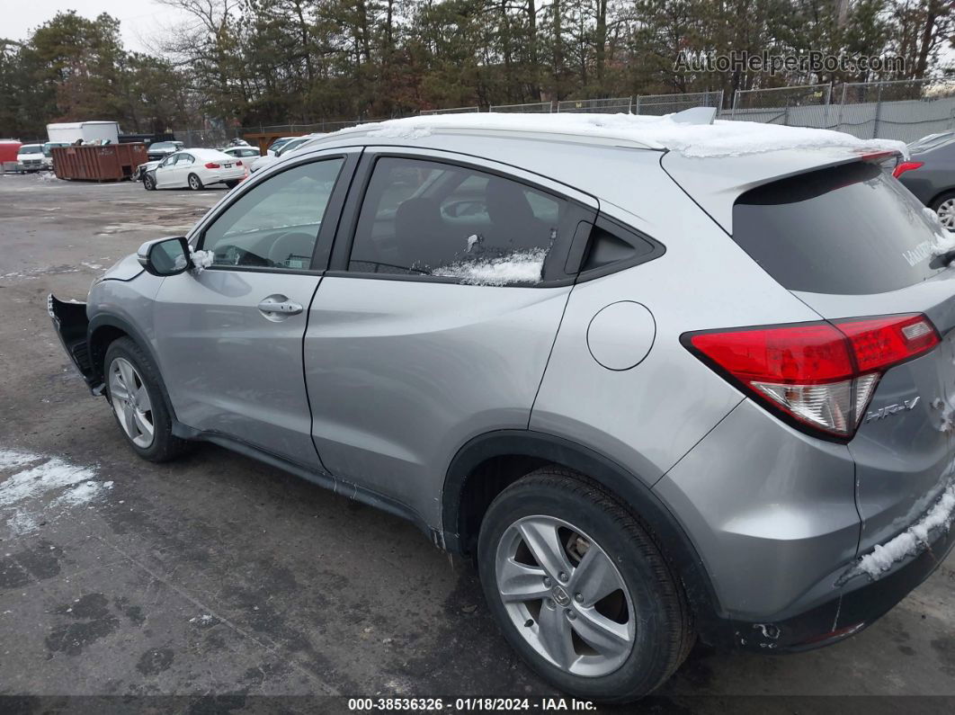 2019 Honda Hr-v Ex-l Silver vin: 3CZRU6H73KM722380