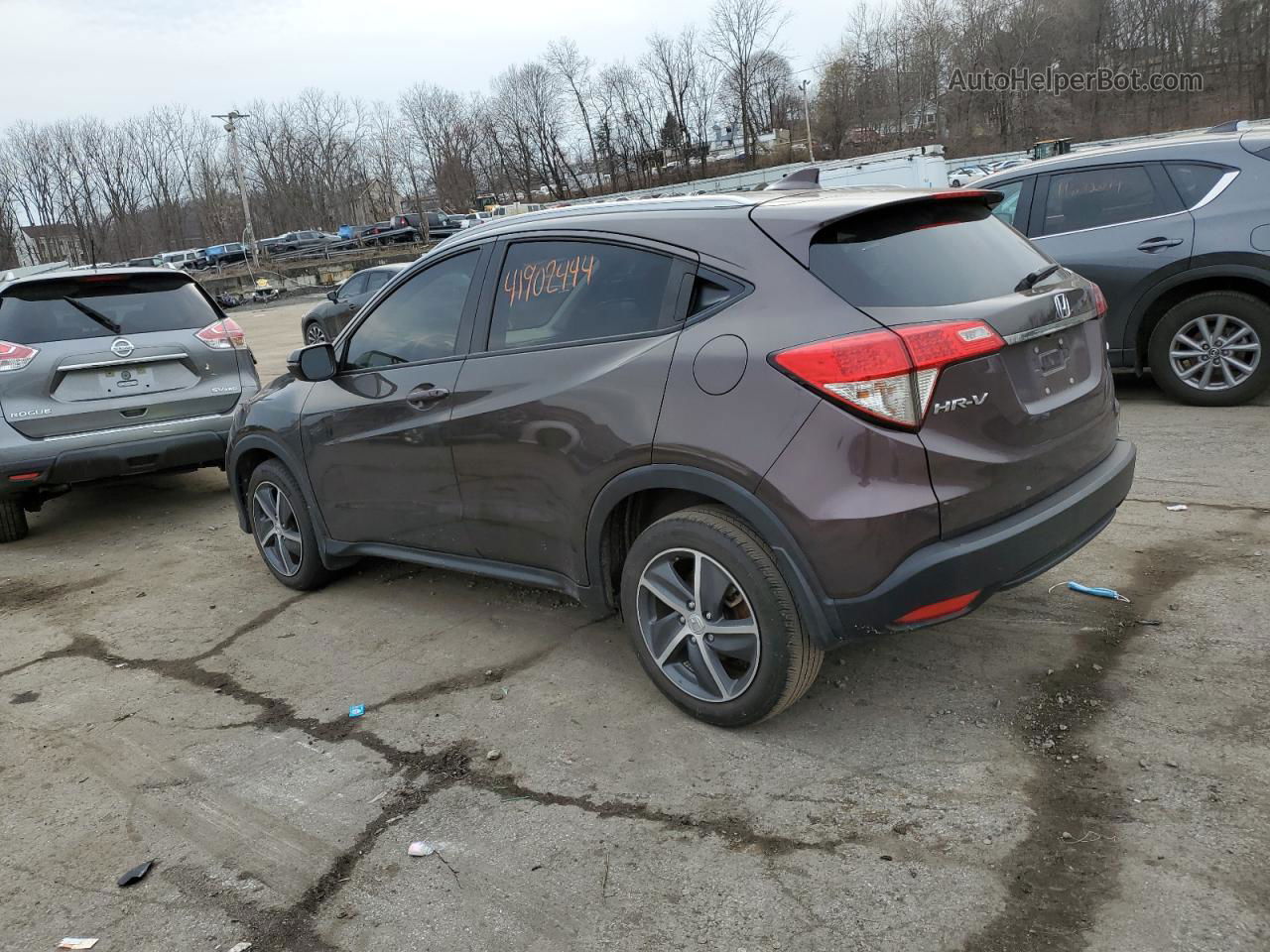 2021 Honda Hr-v Exl Фиолетовый vin: 3CZRU6H73MM705548