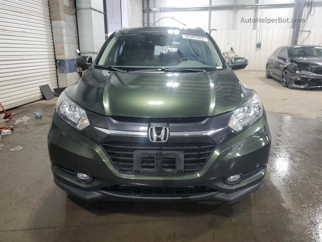 2016 Honda Hr-v Exl Green vin: 3CZRU6H74GM735811