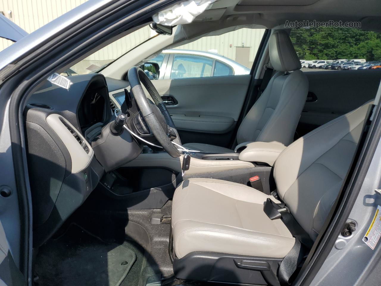 2019 Honda Hr-v Exl Silver vin: 3CZRU6H74KM720198