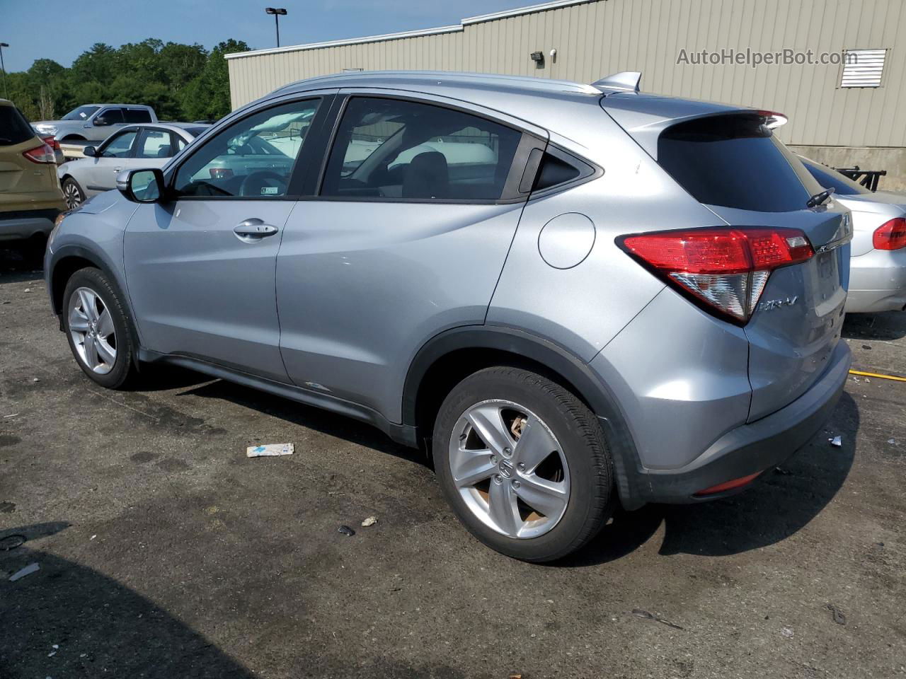 2019 Honda Hr-v Exl Silver vin: 3CZRU6H74KM720198