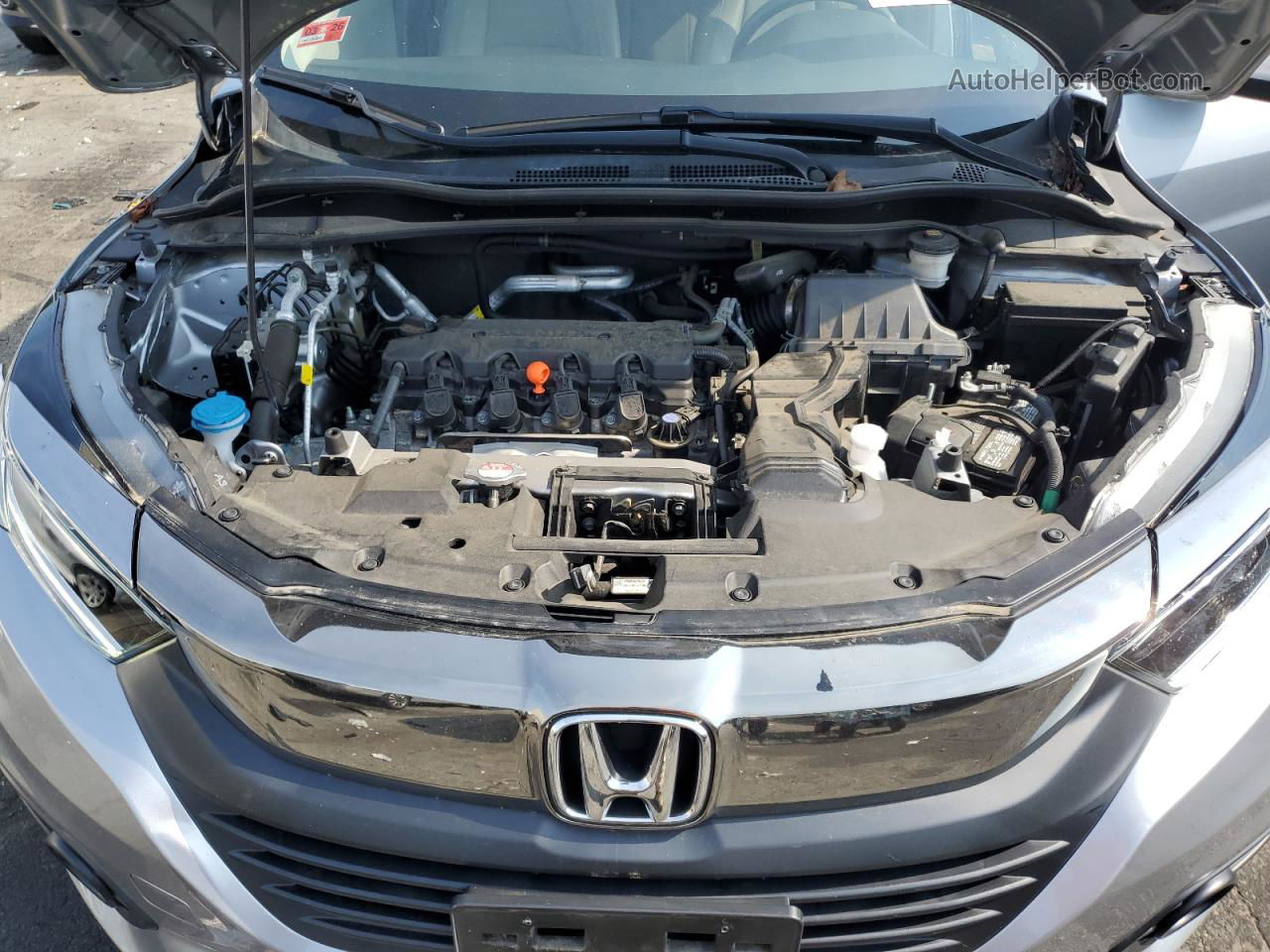 2019 Honda Hr-v Exl Silver vin: 3CZRU6H74KM720198