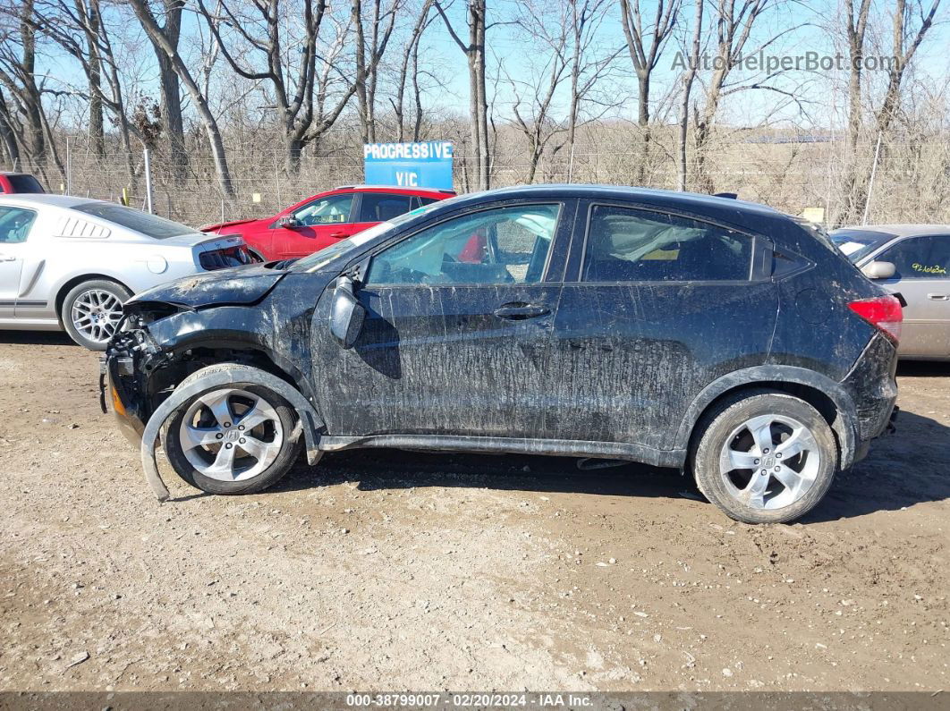 2016 Honda Hr-v Ex-l Black vin: 3CZRU6H75GM724655