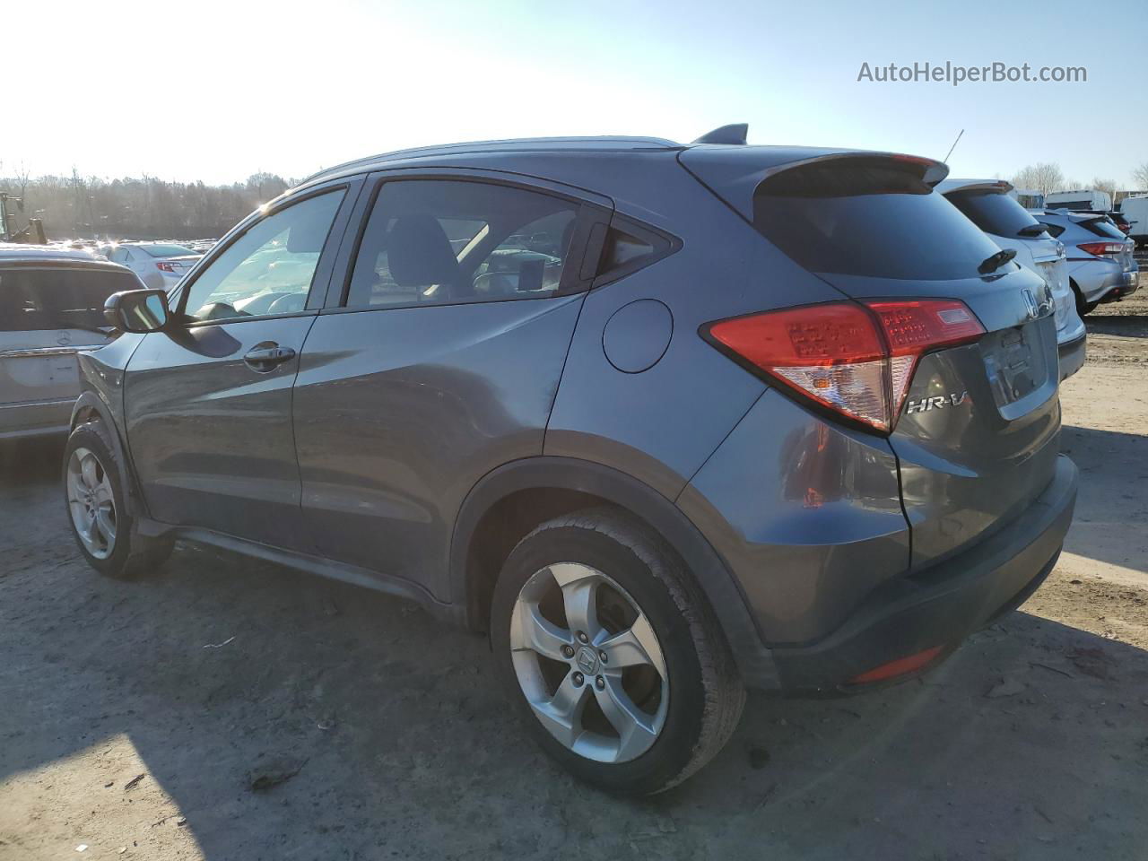 2016 Honda Hr-v Exl Gray vin: 3CZRU6H75GM726017