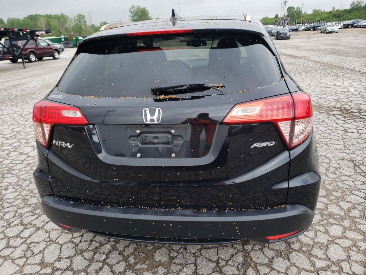 2016 Honda Hr-v Exl Black vin: 3CZRU6H75GM730410