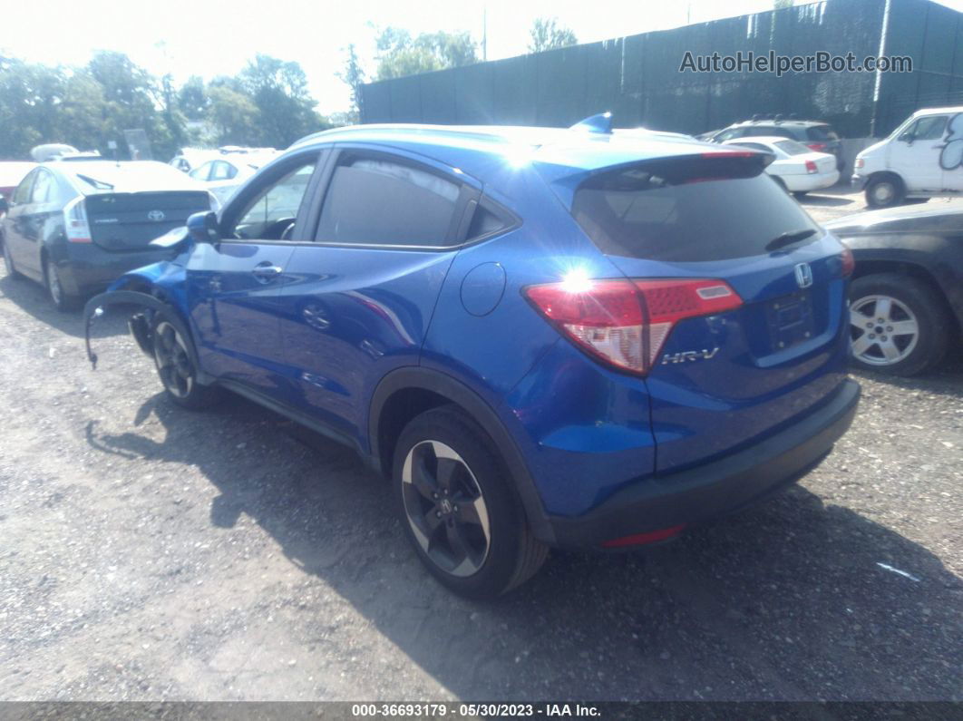 2018 Honda Hr-v Ex-l Navi Blue vin: 3CZRU6H75JM710326