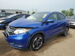 2018 Honda Hr-v Exl Blue vin: 3CZRU6H75JM724159