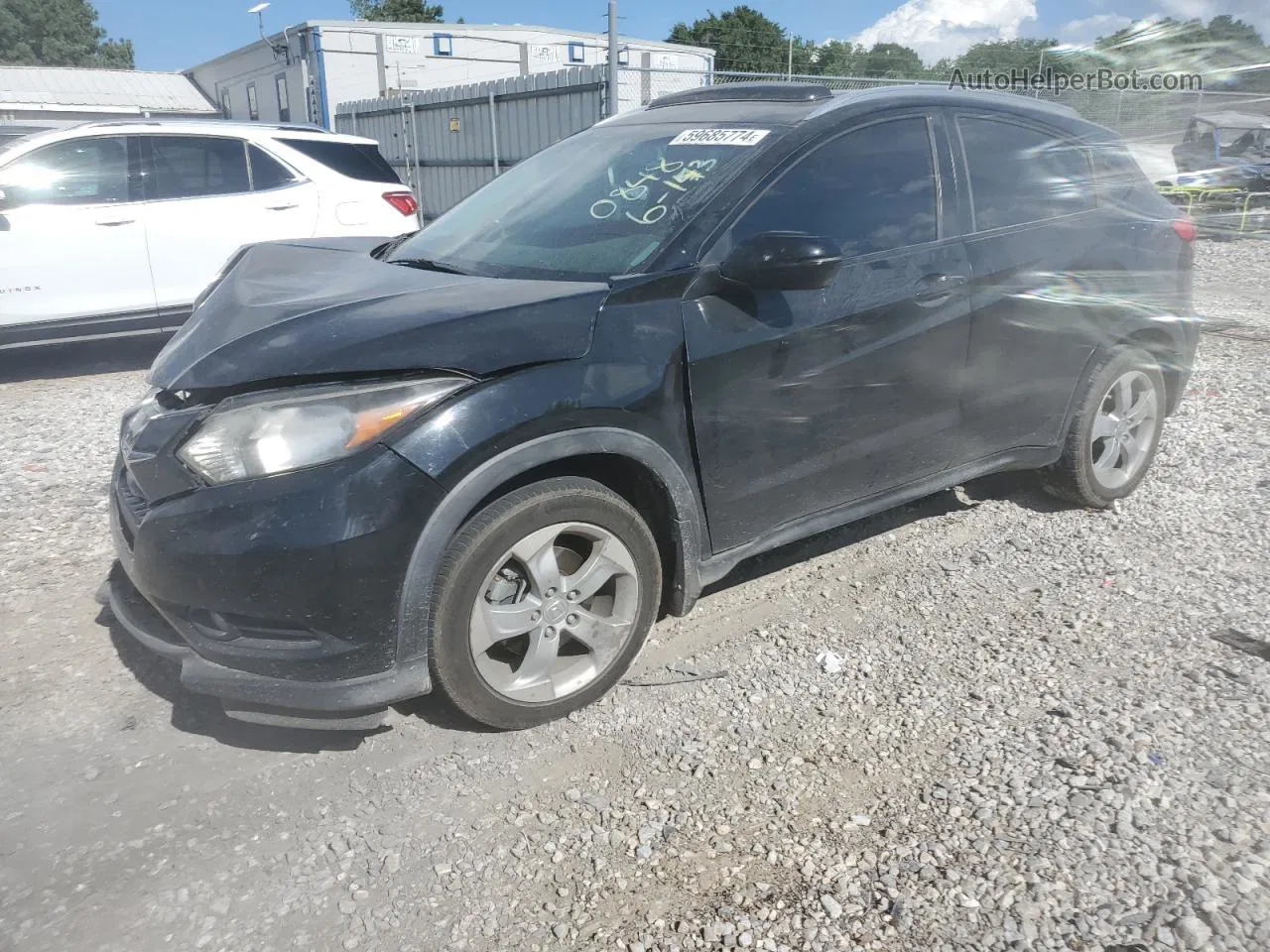 2016 Honda Hr-v Exl Black vin: 3CZRU6H76GM700848