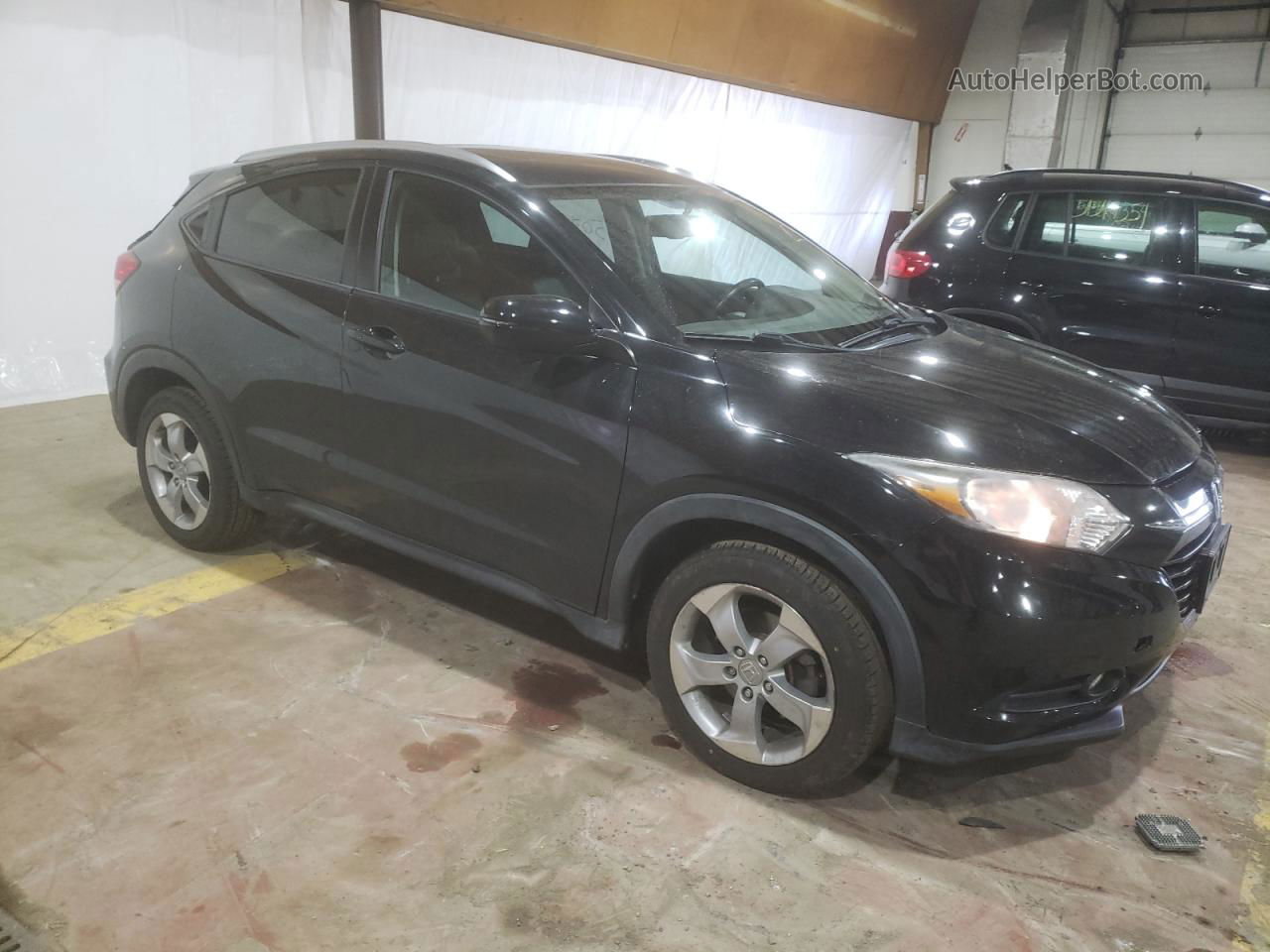 2016 Honda Hr-v Exl Black vin: 3CZRU6H76GM730450