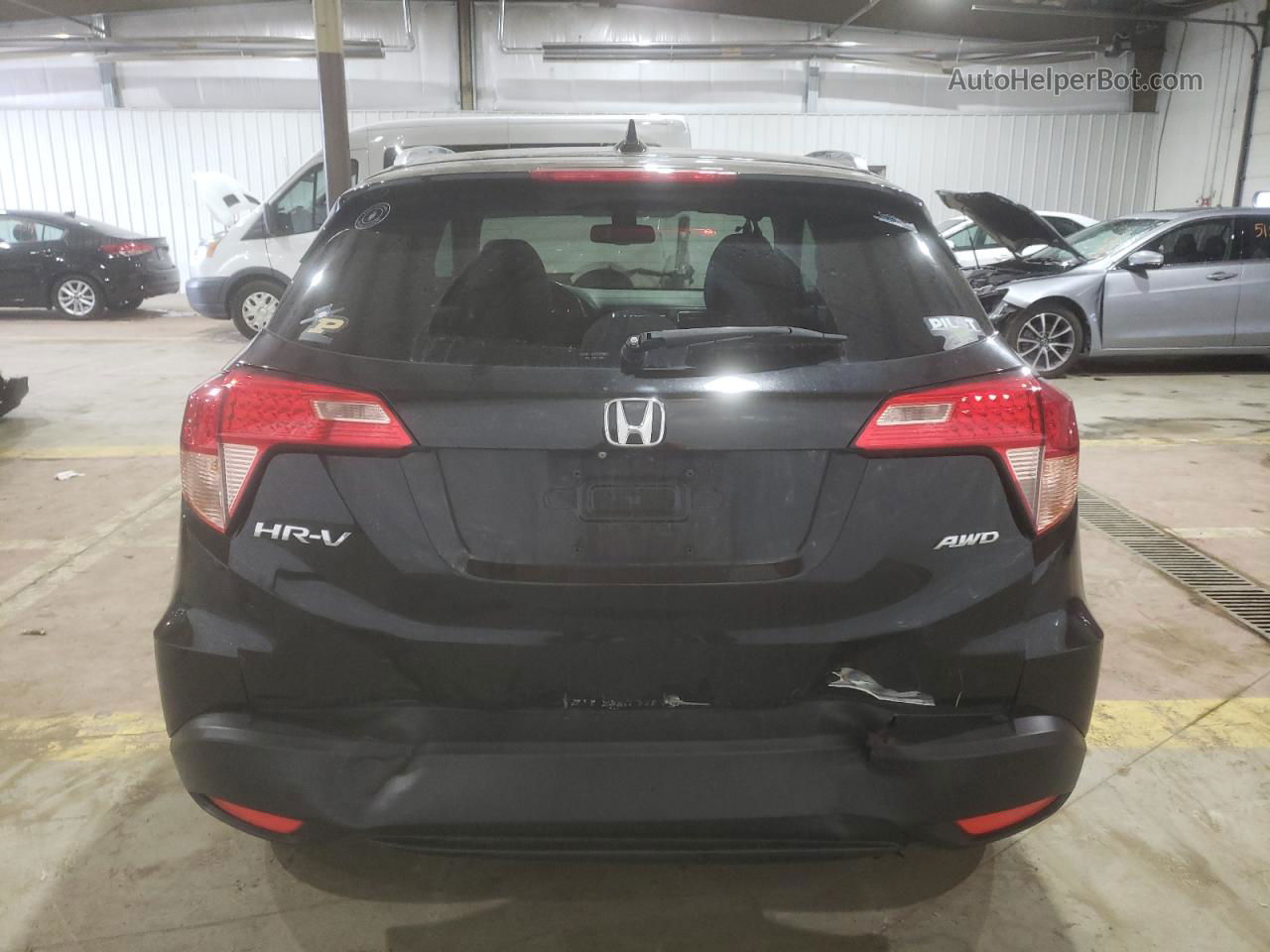 2016 Honda Hr-v Exl Black vin: 3CZRU6H76GM730450