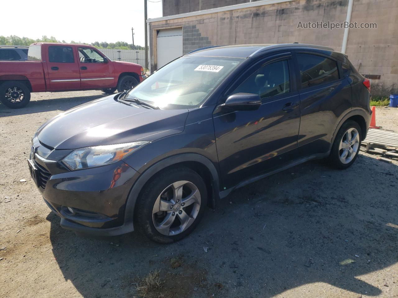 2016 Honda Hr-v Exl Gray vin: 3CZRU6H76GM734904