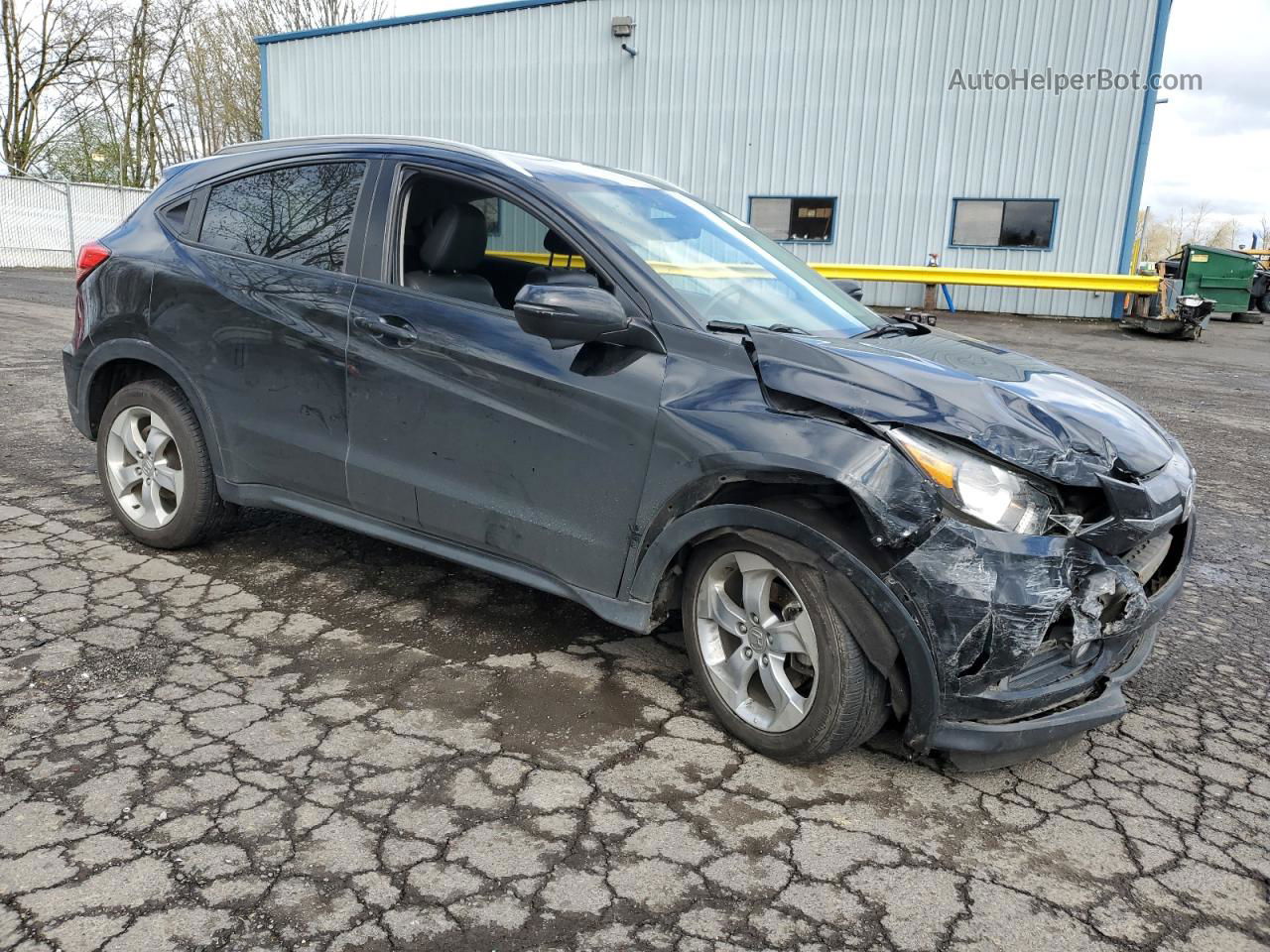 2016 Honda Hr-v Exl Black vin: 3CZRU6H76GM735597