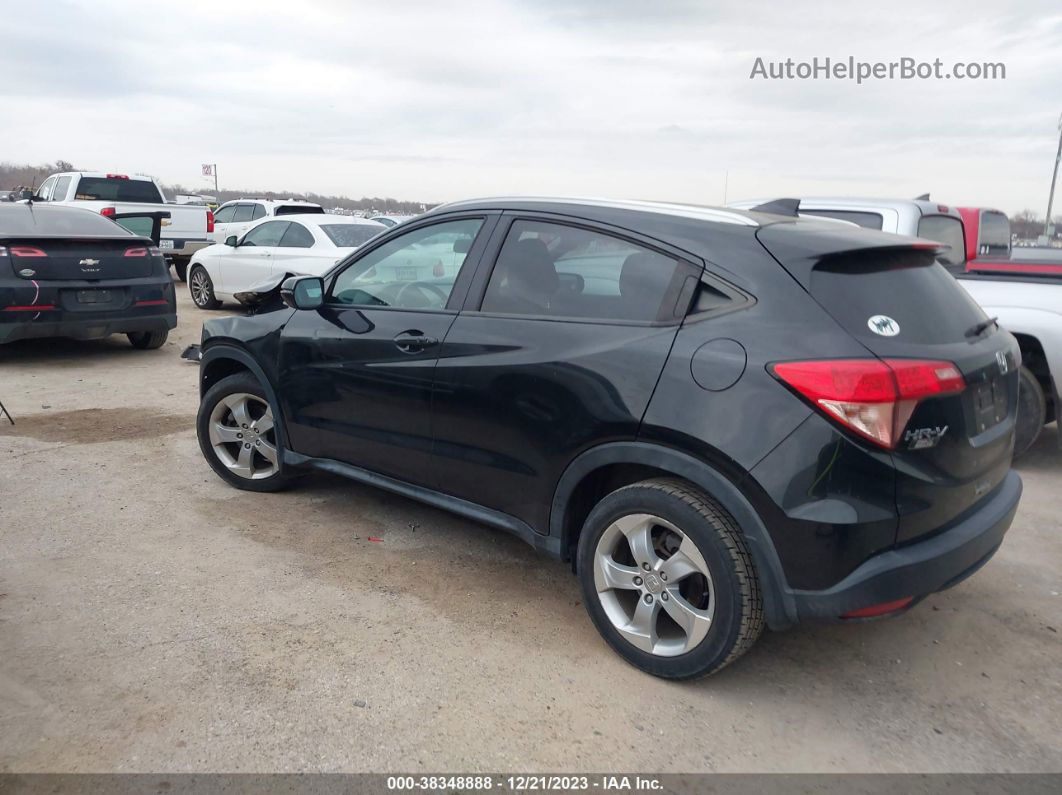 2016 Honda Hr-v Ex-l Черный vin: 3CZRU6H76GM735602